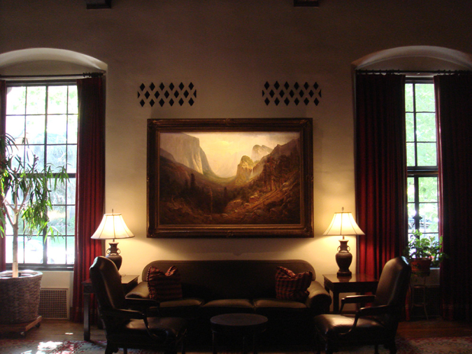 Sutter Club Artwork Lighting with Framing Projector