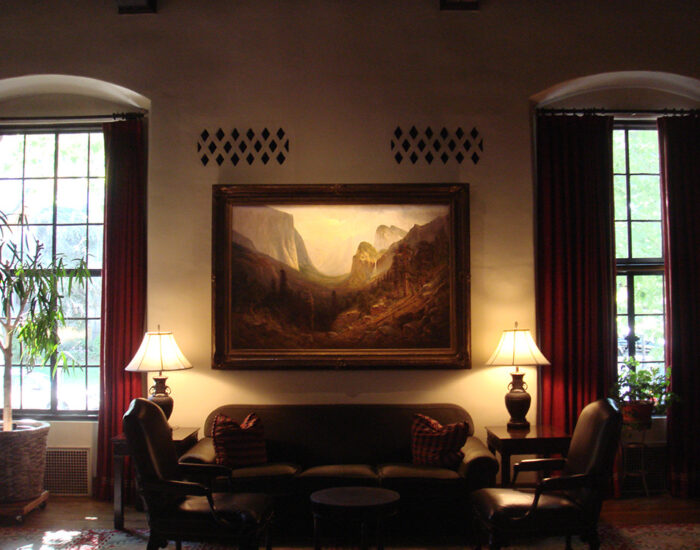 Sutter Club Artwork Lighting with Framing Projector