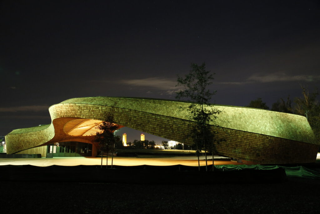 The Barn Illuminated Canopy