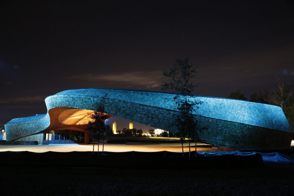 The Barn Illuminated Canopy