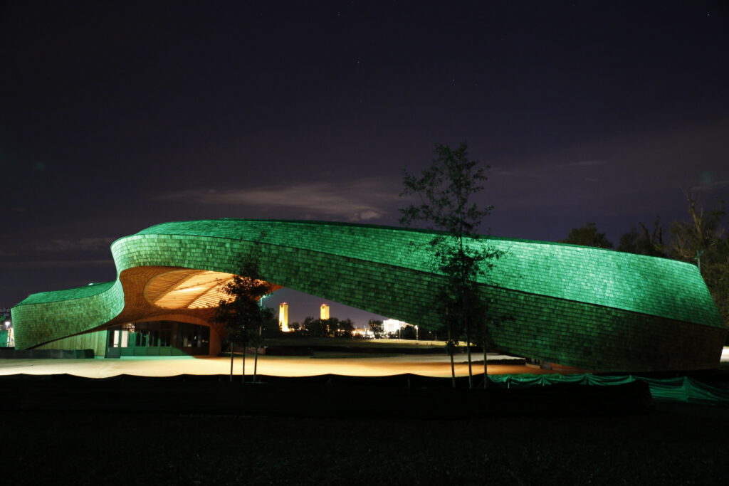 The Barn Illuminated Canopy