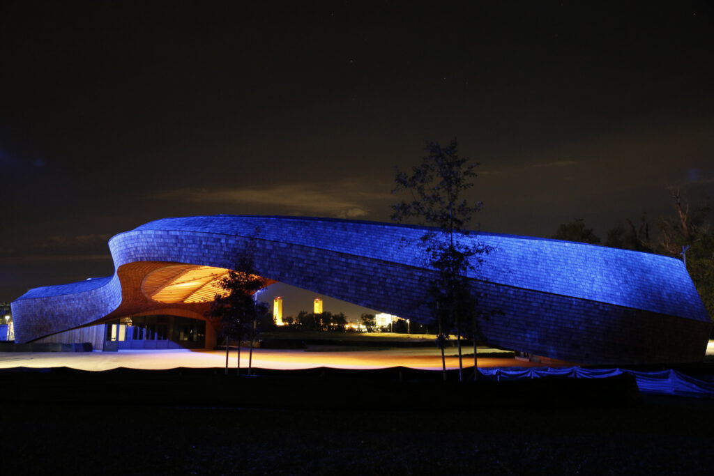 The Barn Illuminated Canopy