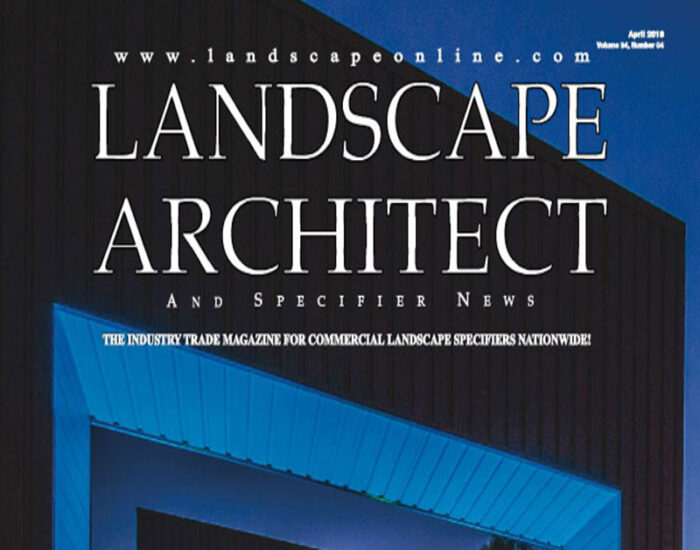 Landscape Architecture And Specifier News Feature April 2018